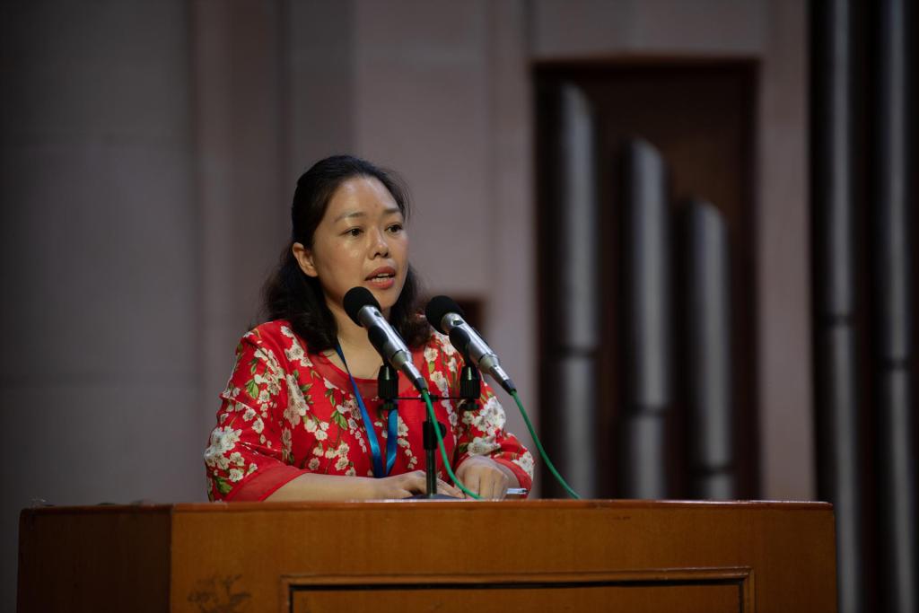 武汉音乐学院徐烨副教授代表学员发言