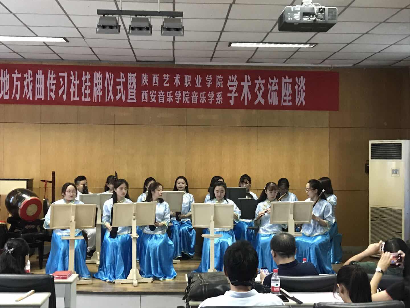西安鼓乐传习社成员精彩表演