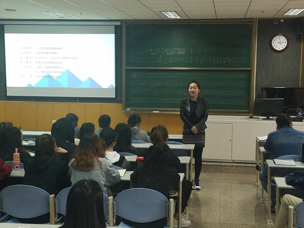 音乐学系教师宁颖提出采风内容